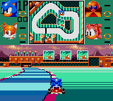 Sonic Drift (Japan) In game screenshot
